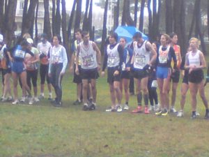 Départ du cross de la Tamarissière 2010 à Agde