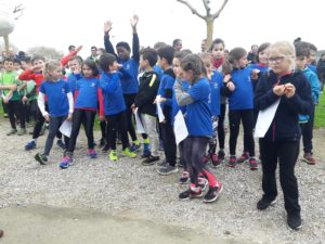 Les Éveils Athlé du Castres Athlétisme à la 5ème journée du Trophée de l'Avenir à Vielmur