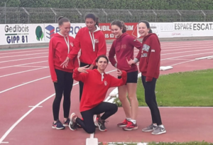 Les minimes filles du TSA à la 3ème journée du brassage Benjamins Minimes 2019 à Albi